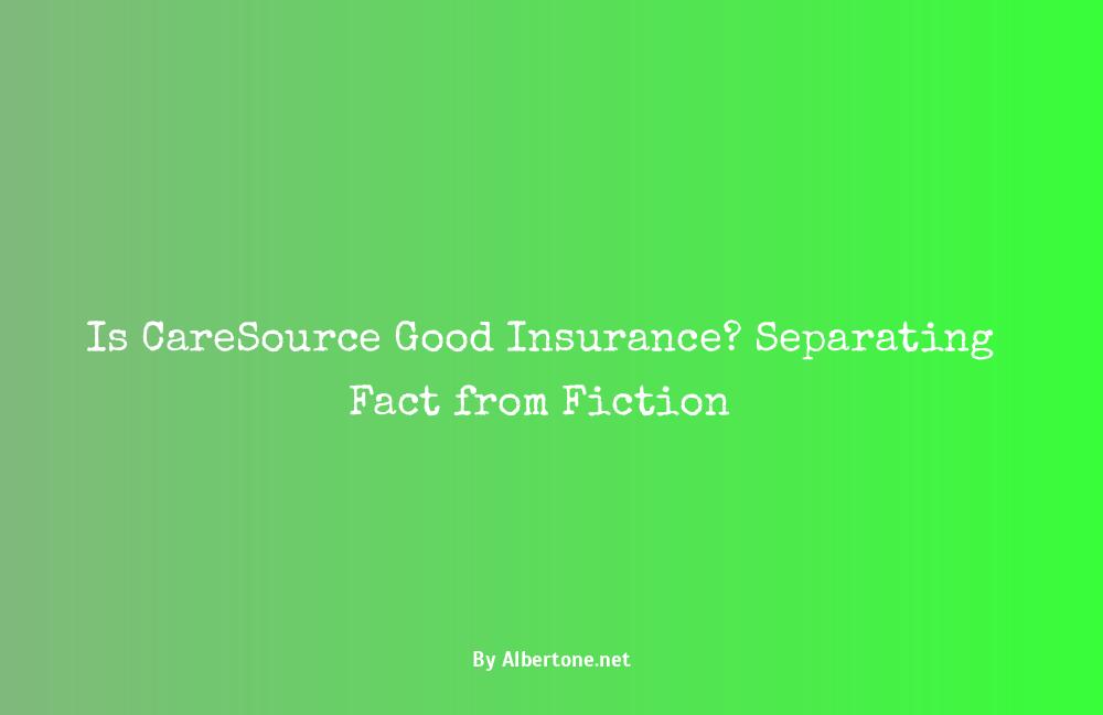 is caresource good insurance