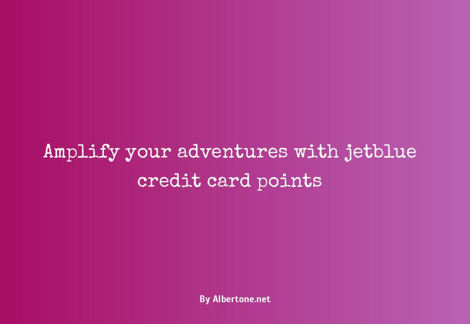 jetblue credit card points