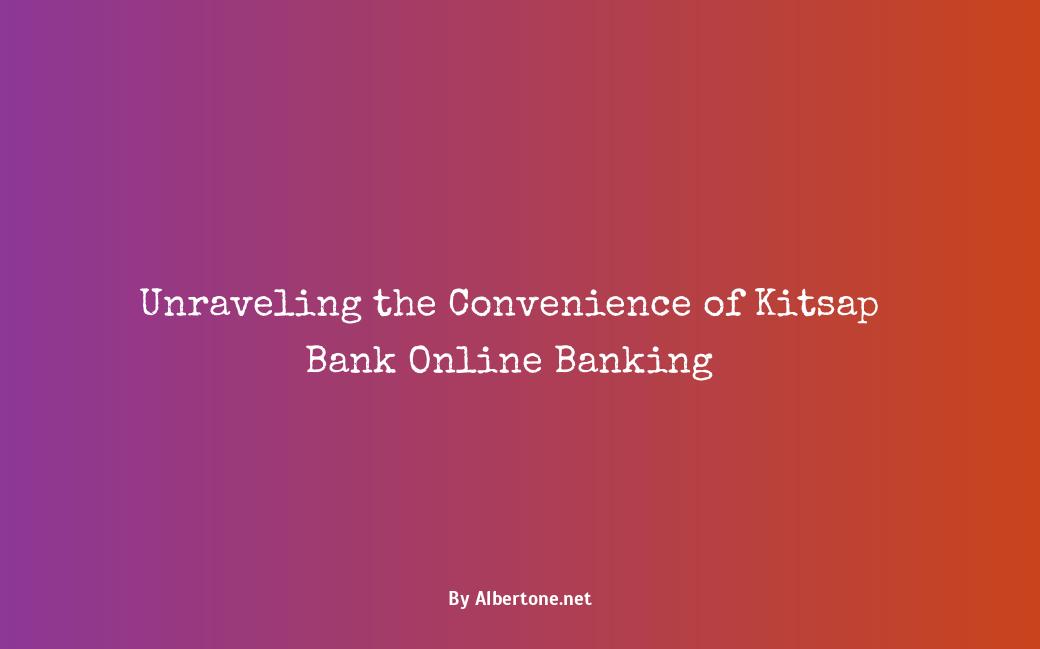 kitsap bank online banking