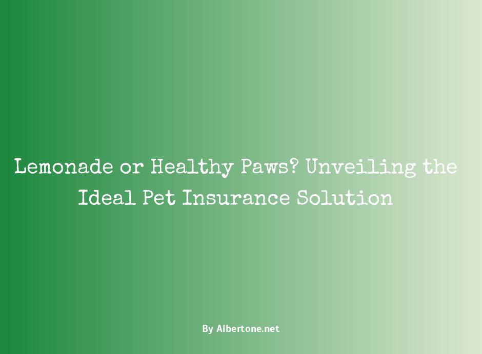 lemonade pet insurance vs healthy paws