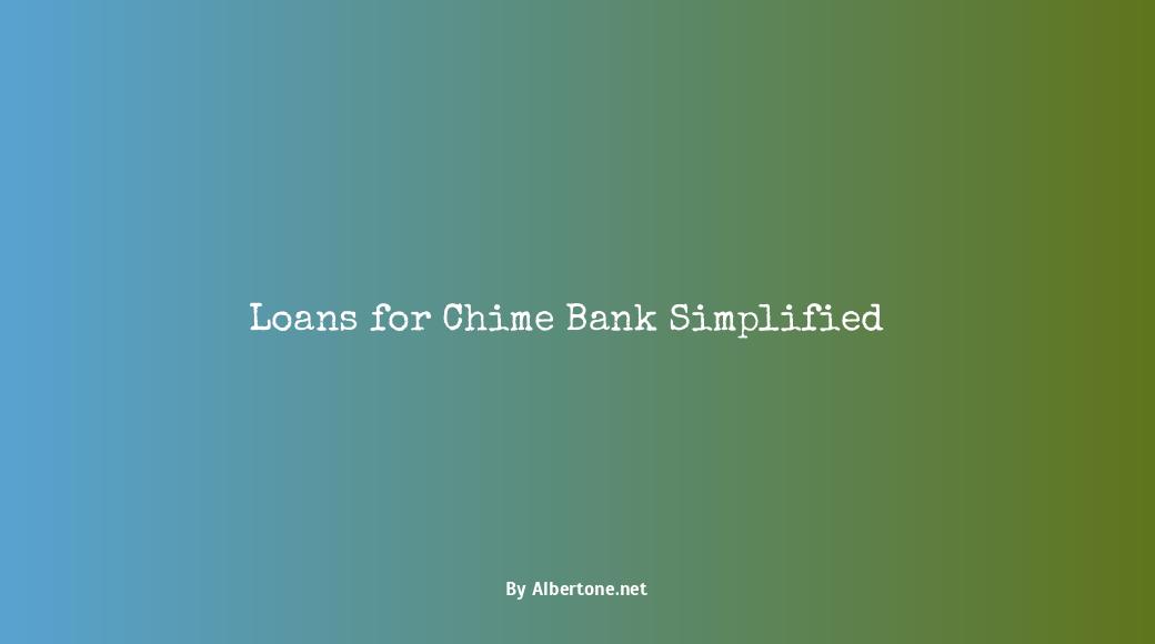 loans for chime bank