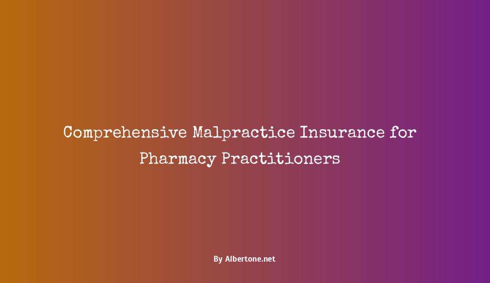 malpractice insurance for pharmacists