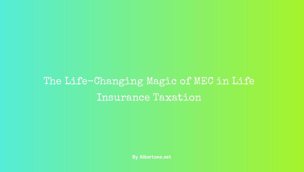 mec in life insurance