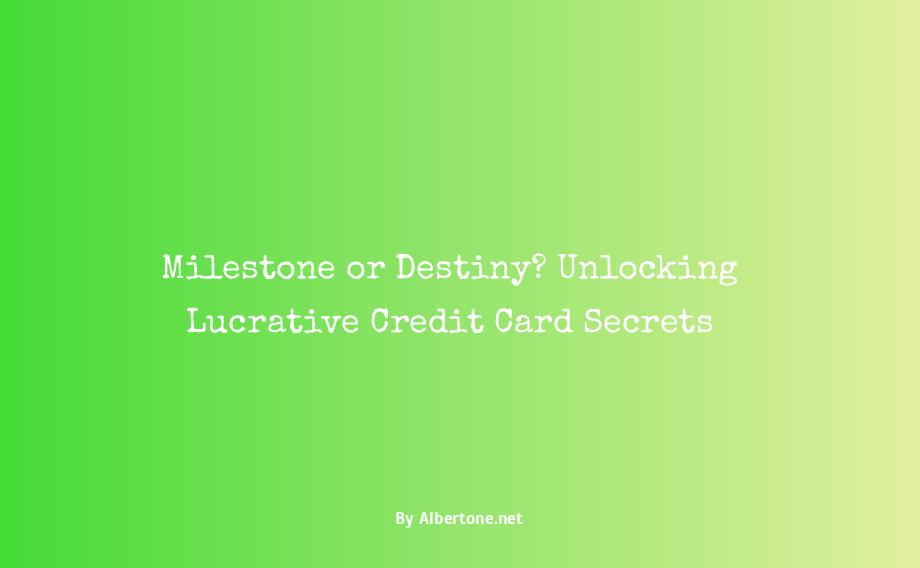 milestone vs destiny credit card