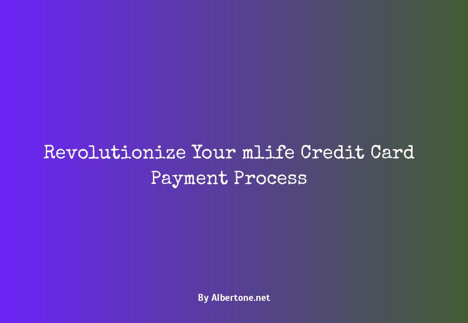 mlife credit card payment