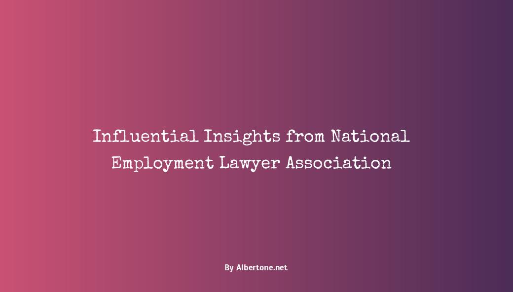 national employment lawyer association