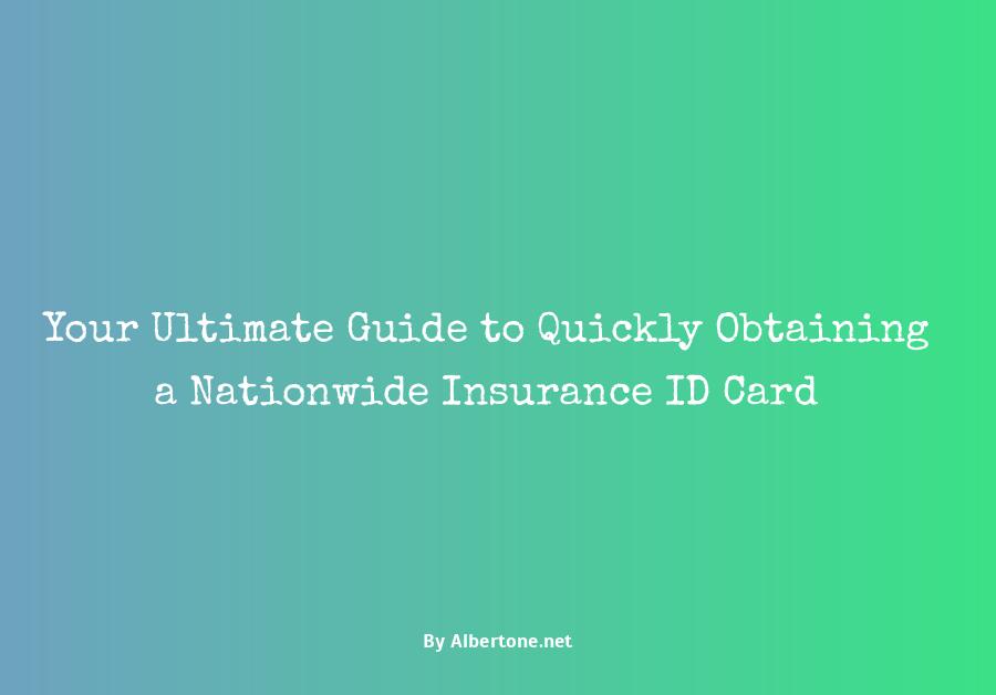 nationwide insurance id card