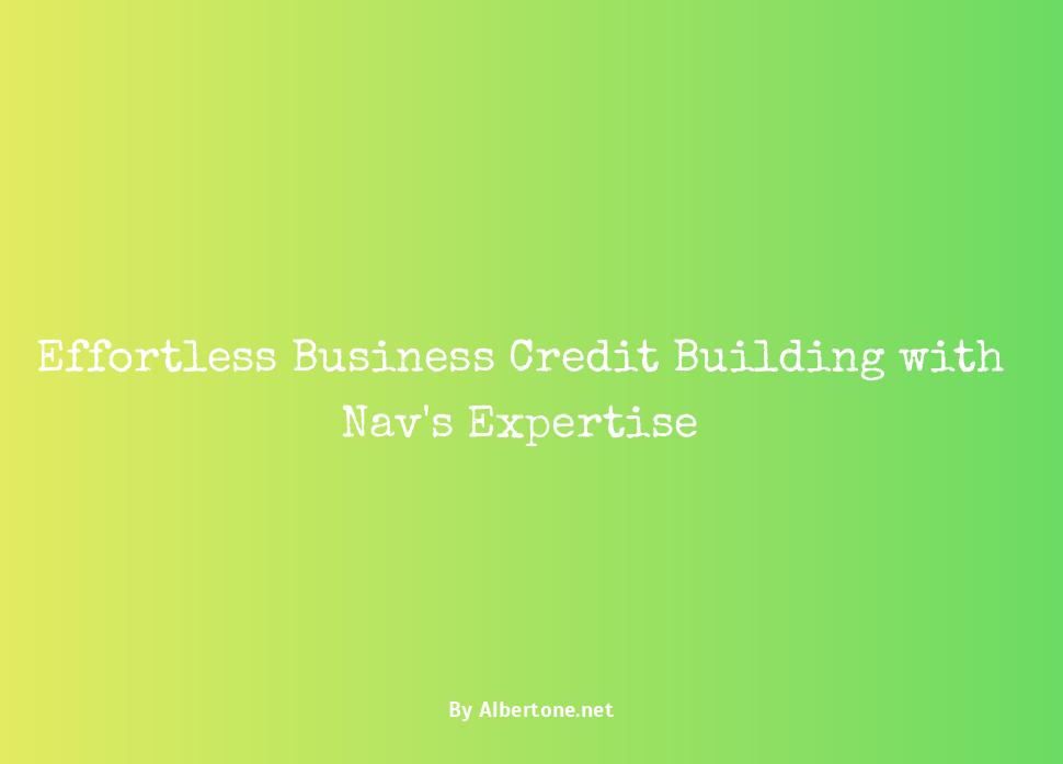 nav business credit builder