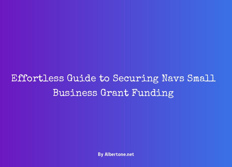 navs small business grant