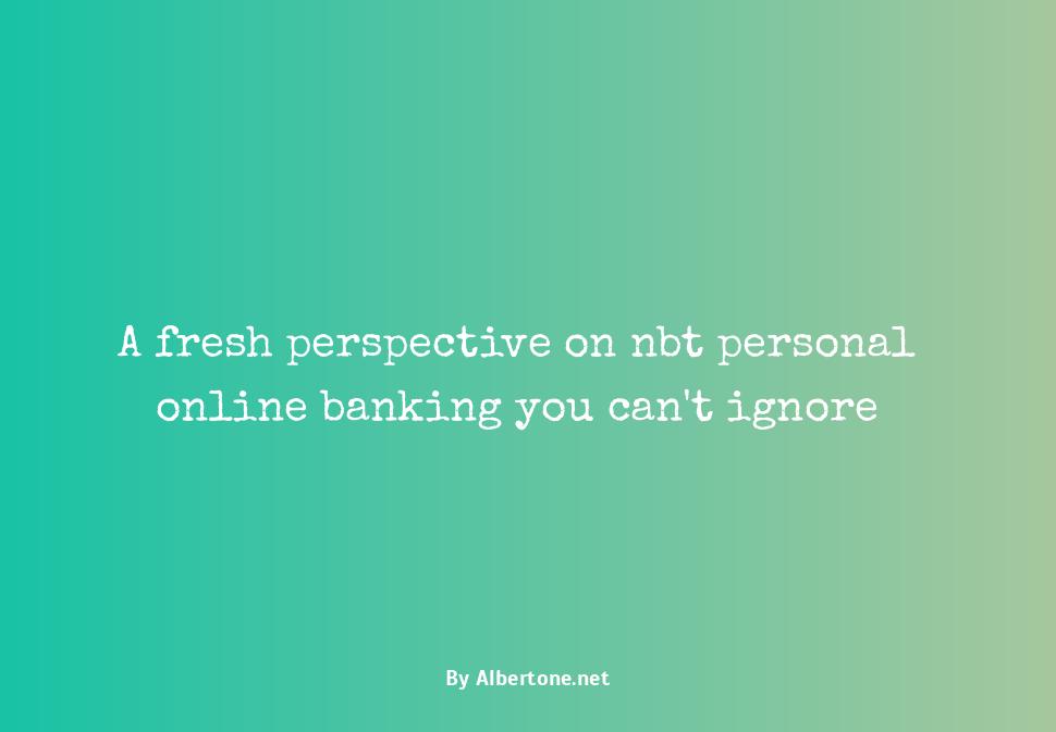 nbt personal online banking