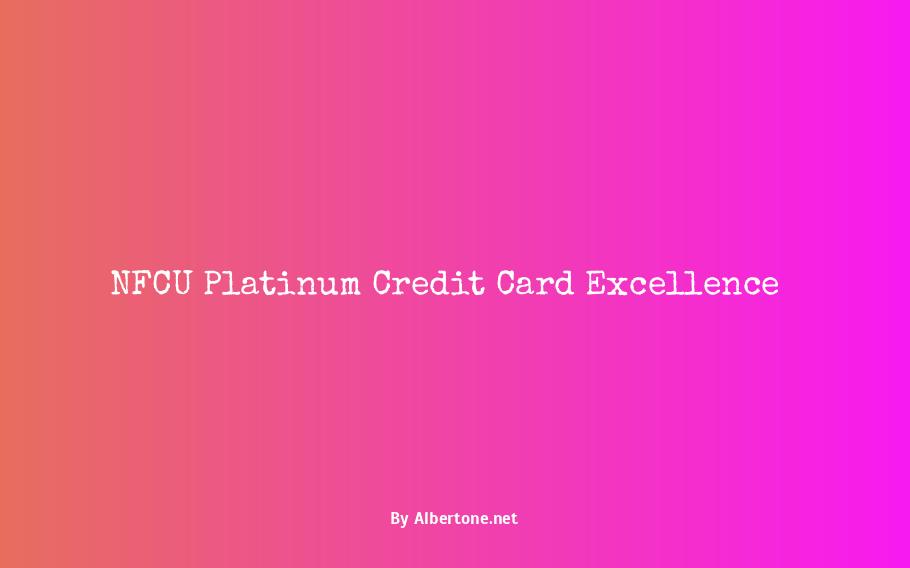 nfcu platinum credit card