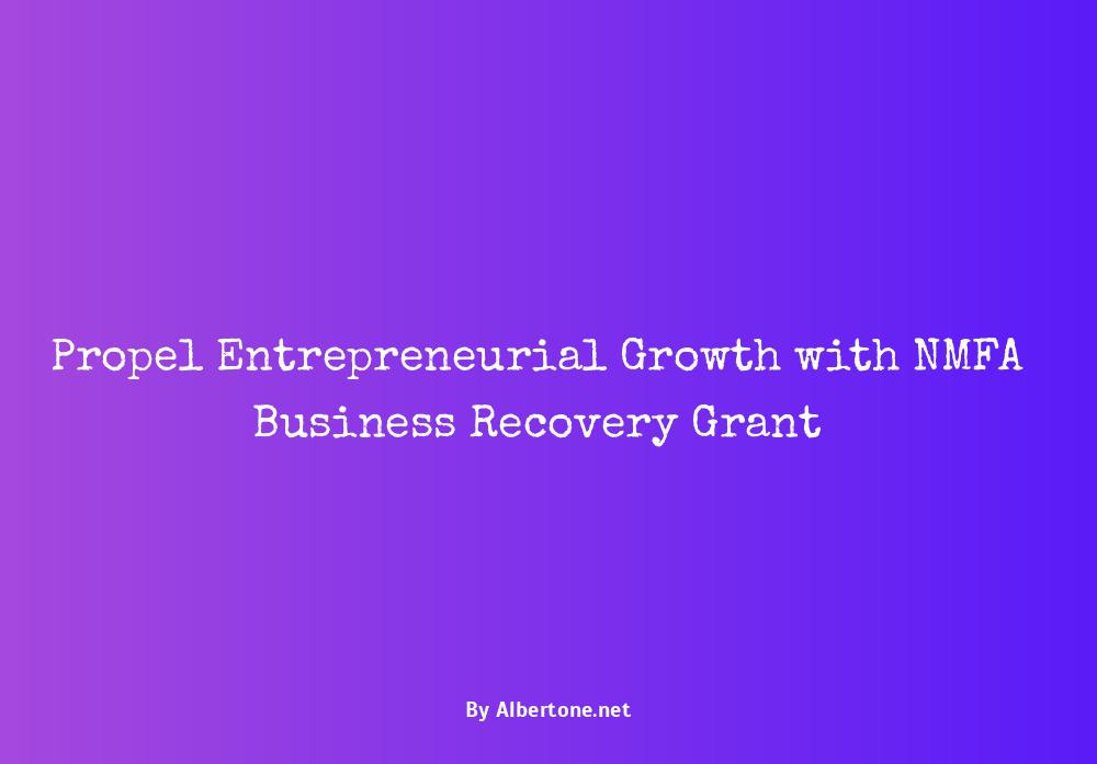 nmfa business recovery grant