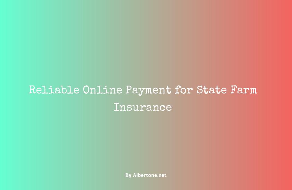 pay state farm insurance online