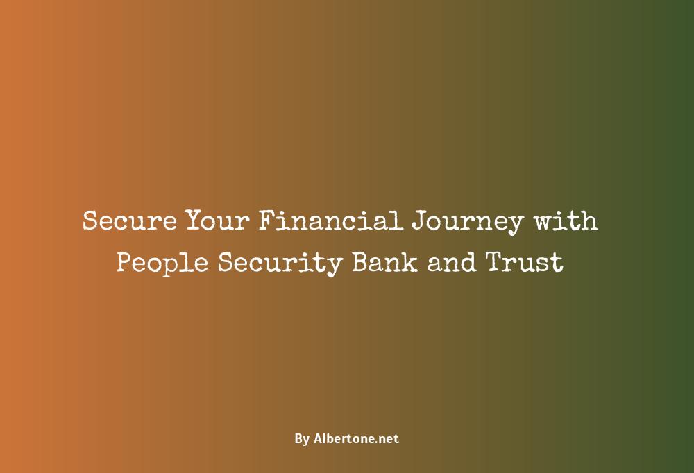 people security bank and trust