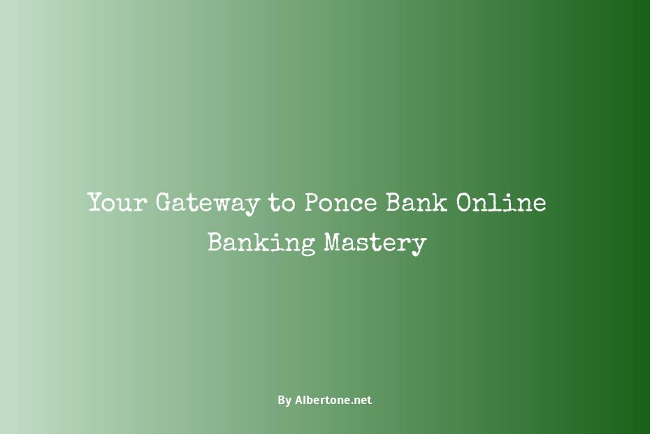 ponce bank online banking