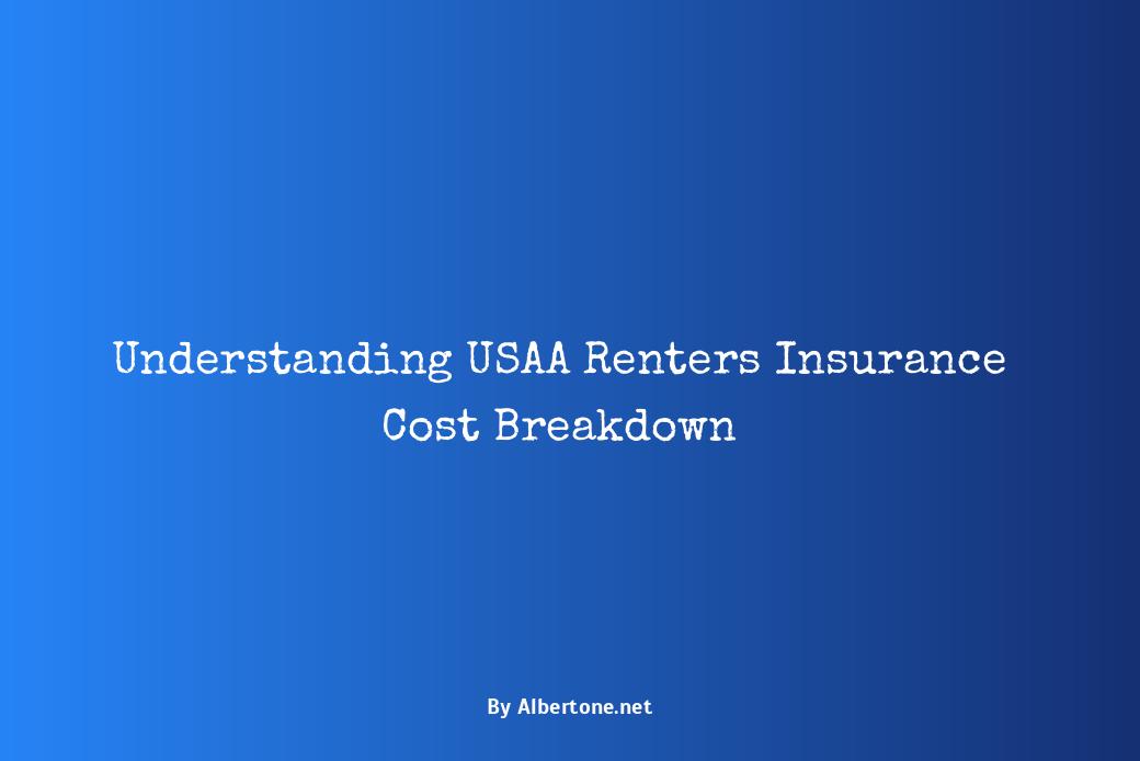 renters insurance usaa cost