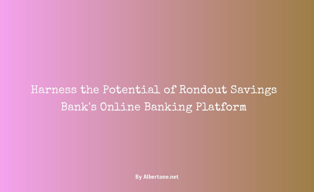 rondout savings bank online