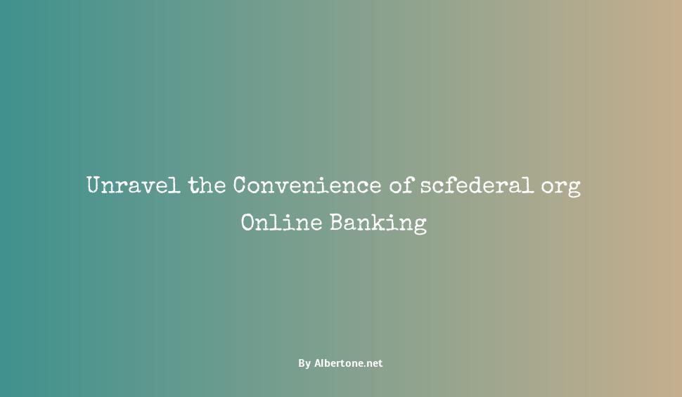 scfederal org online banking