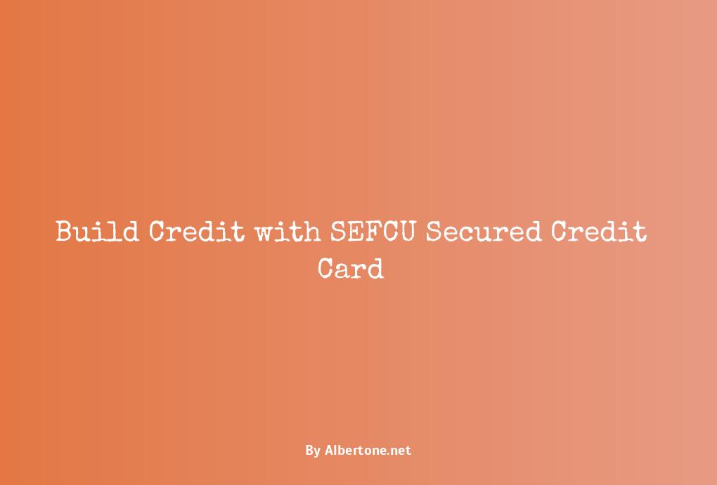 sefcu secured credit card