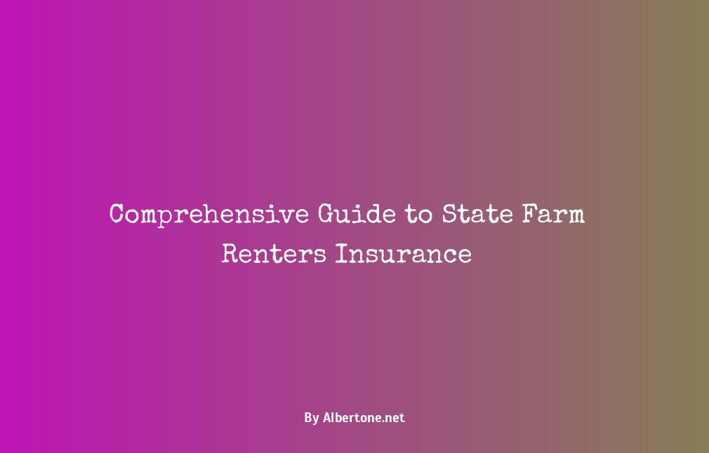 state farm renters insurance