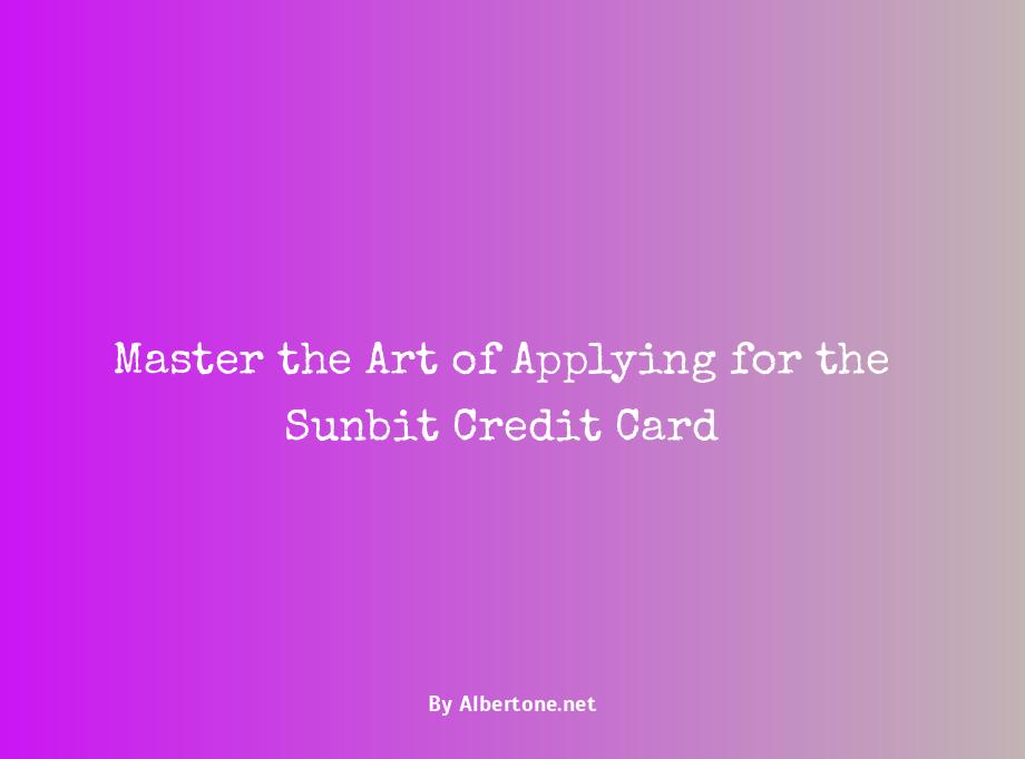 sunbit credit card apply