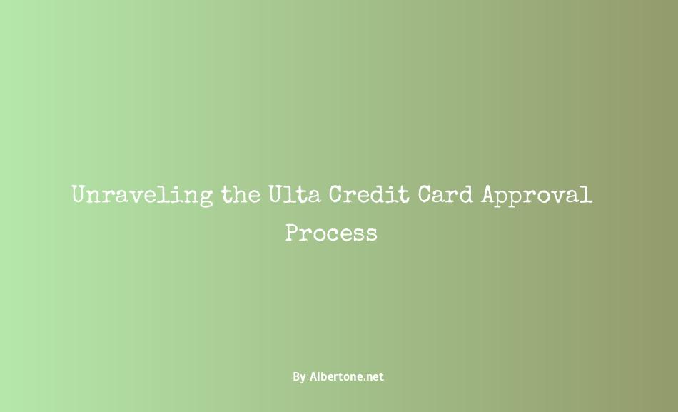 ulta credit card approval odds