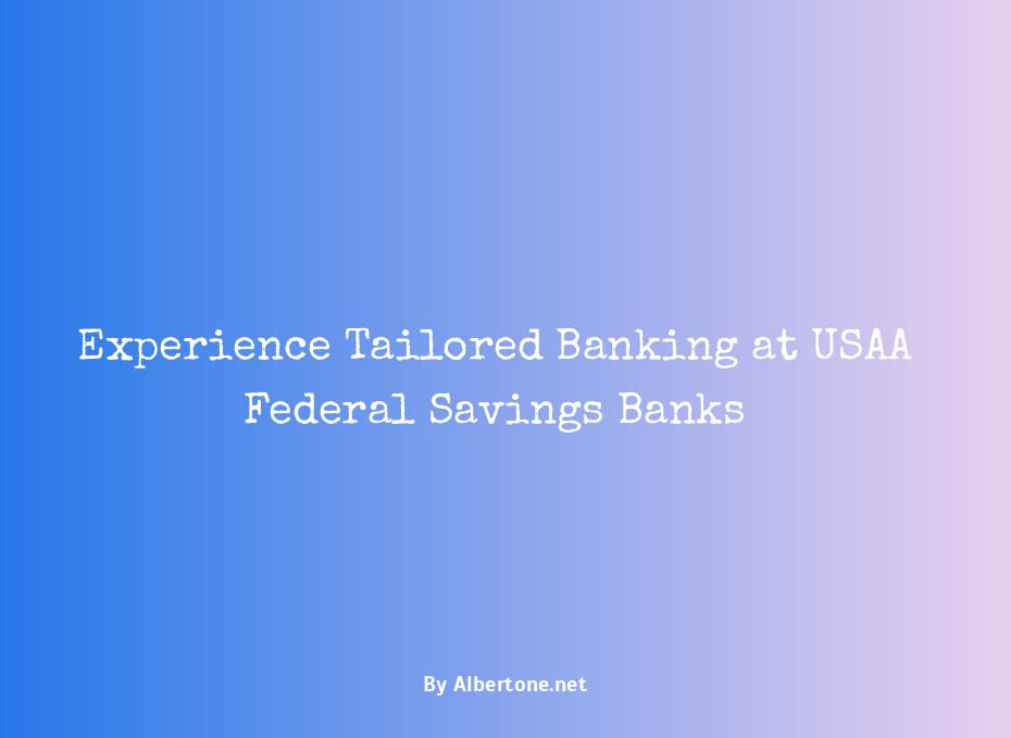 usaa federal savings banks