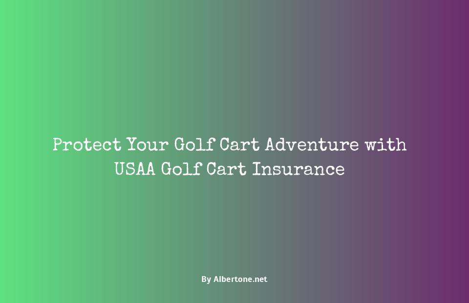 usaa golf cart insurance