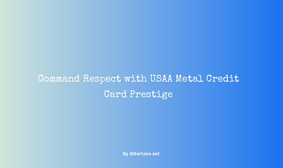 usaa metal credit card