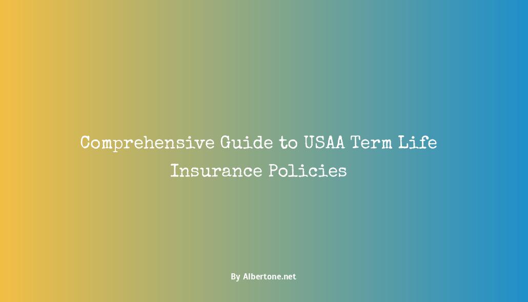 usaa term life insurance