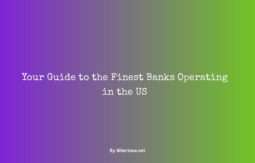 what are the best banks in the us