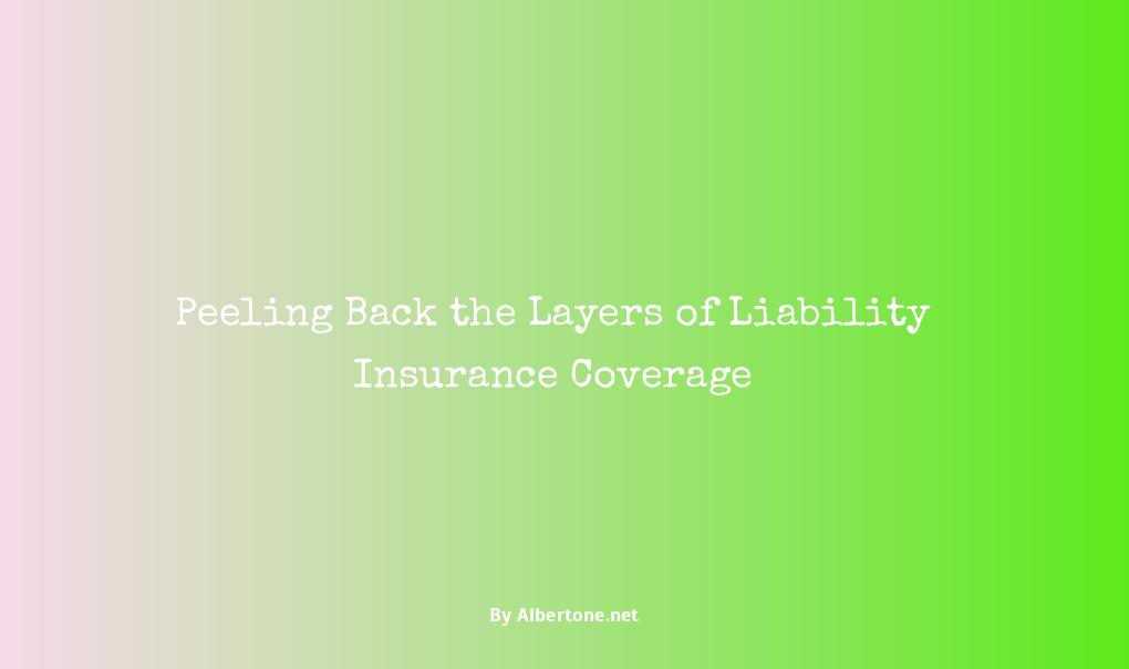 what does liability insurance cover