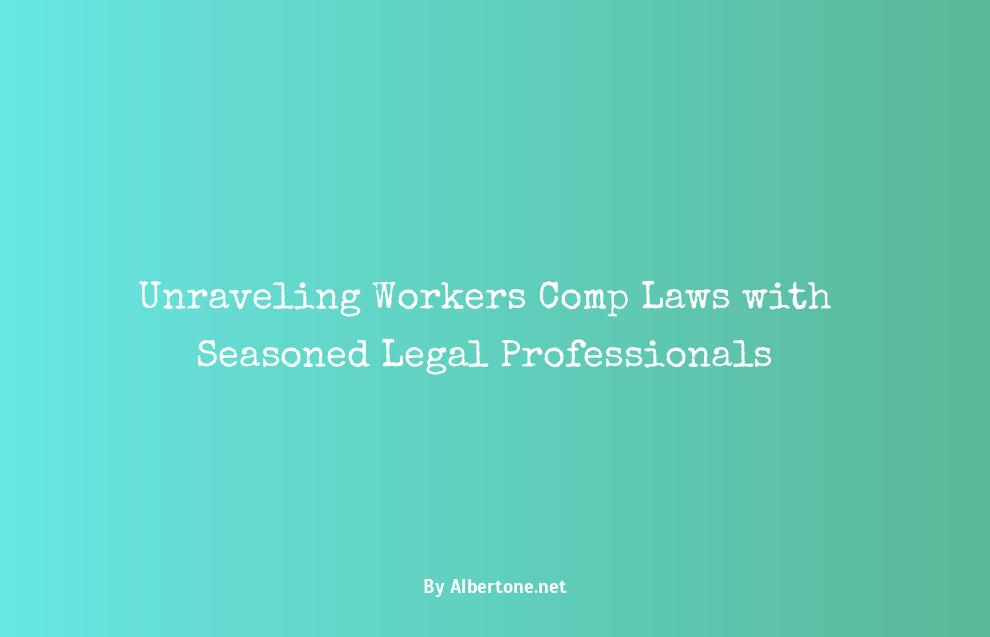 what does a workers comp lawyer do