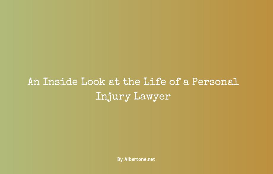 what is it like being a personal injury lawyer