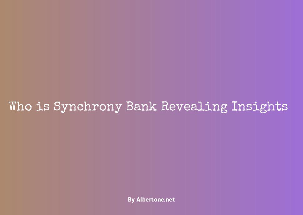 who is synchrony bank