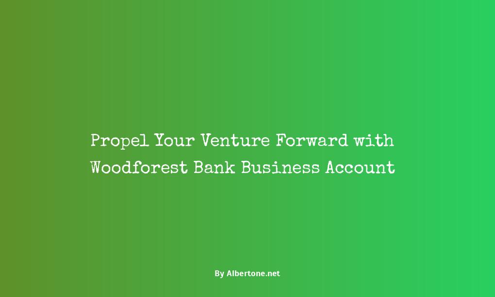 woodforest bank business account