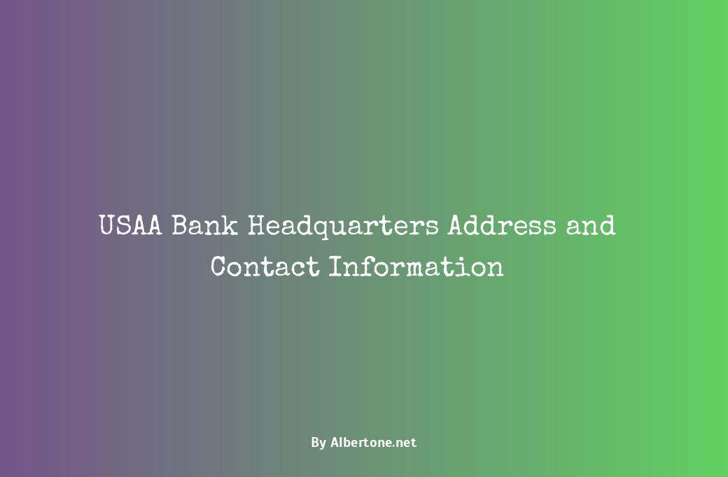 address for usaa bank