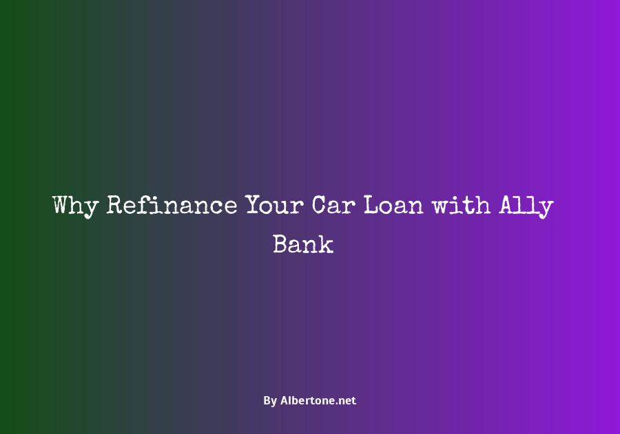 ally bank refinance car