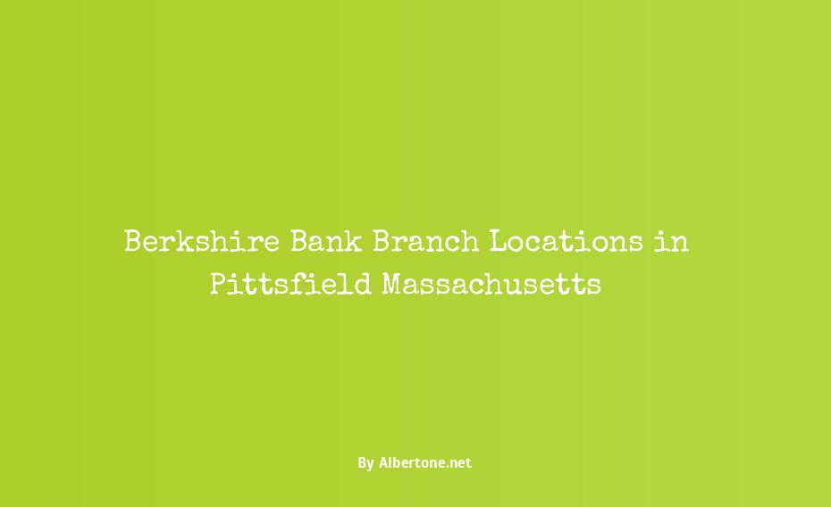 berkshire bank pittsfield mass