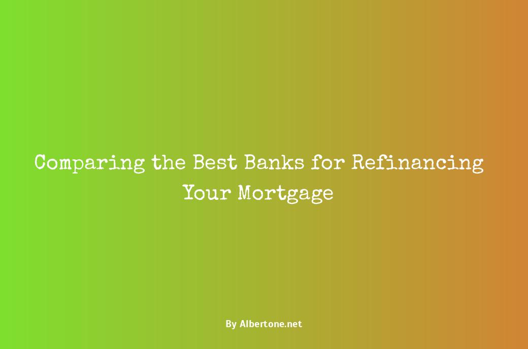 best banks for refinance