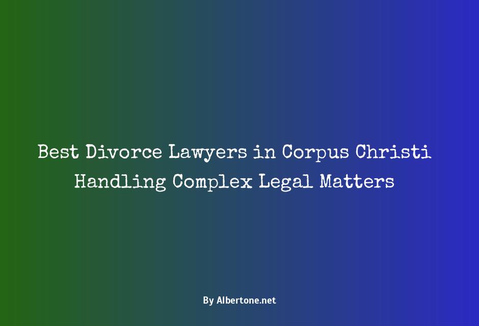 best divorce lawyer in corpus christi