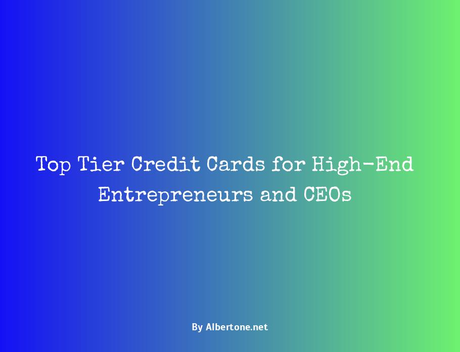 best high end credit card