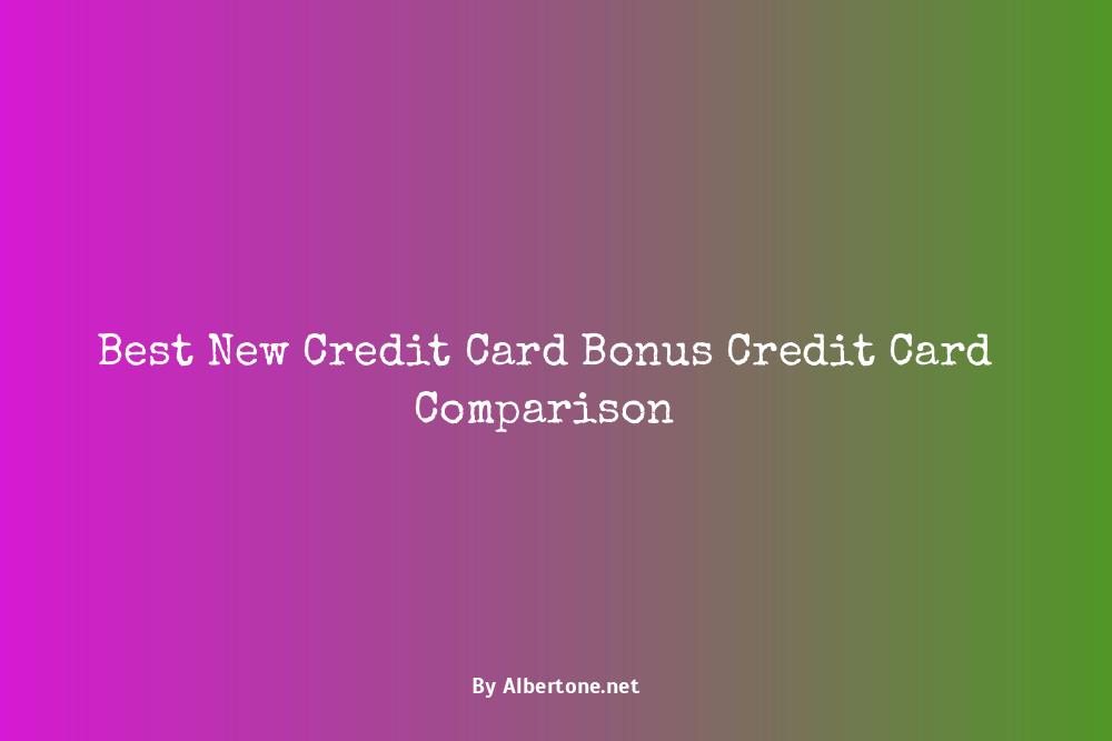 best new credit card bonus