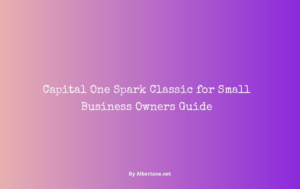 capital one spark classic for business