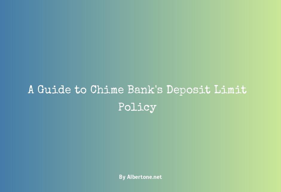 chime bank deposit limit