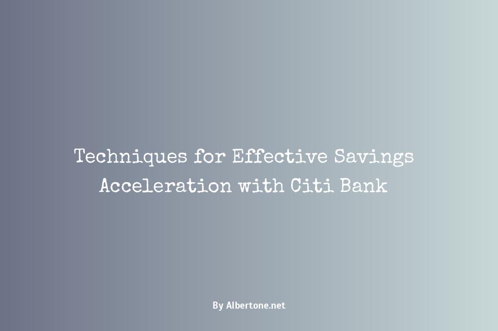 citi bank accelerate savings