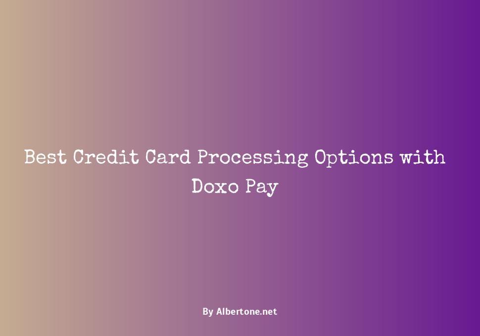 doxo pay credit card