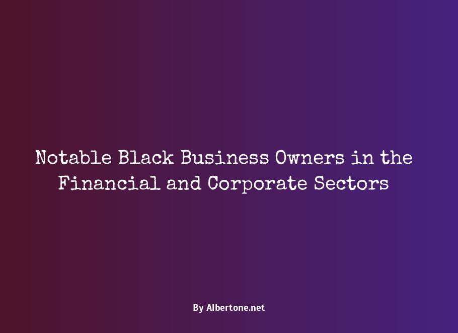 famous black business owners