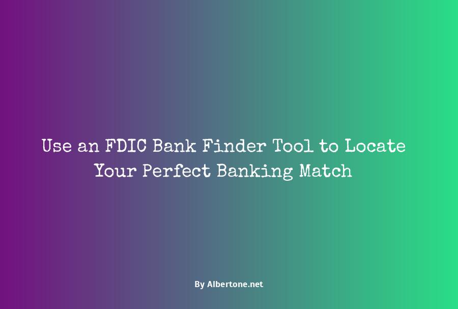 fdic bank find tool