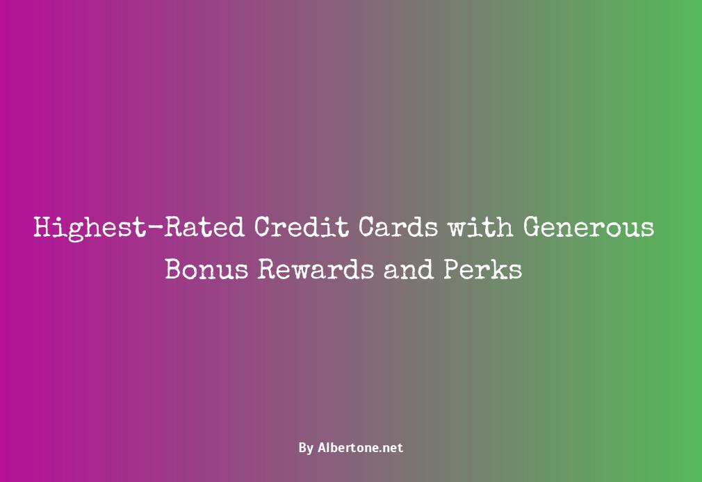 highest bonus credit cards